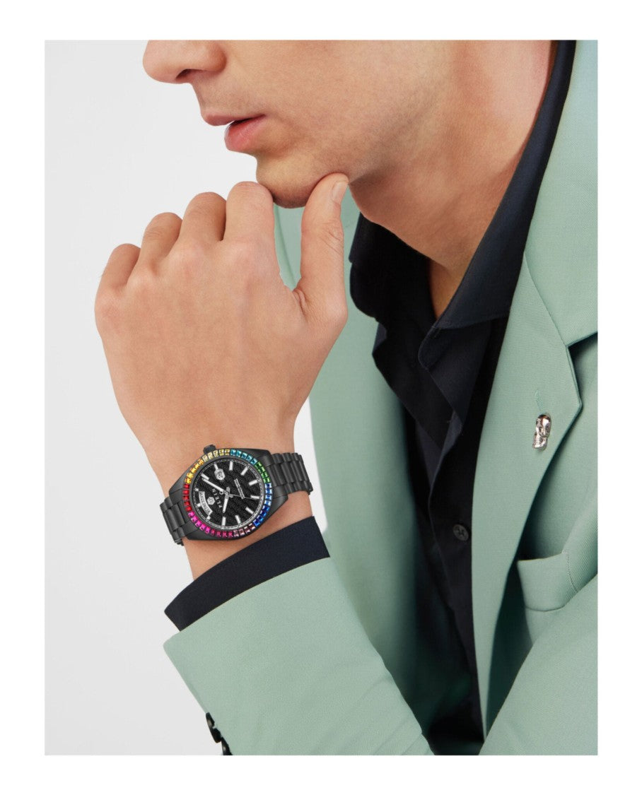 Philipp Plein Date Superlative Crystal Watch
