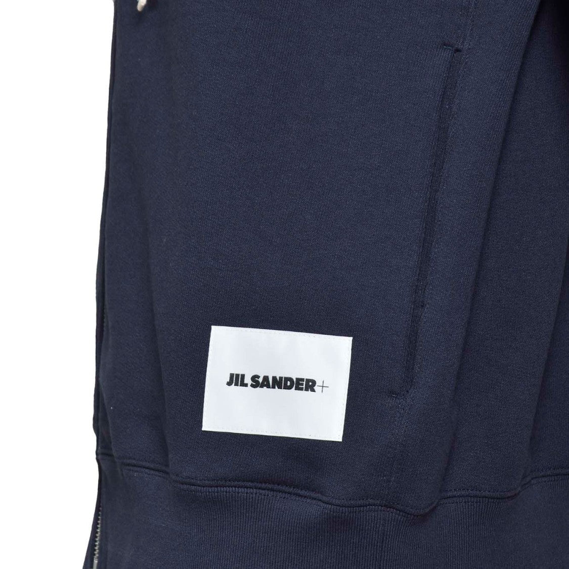 Jil Sander Boxy Cotton Sweatshirt With Adjustable Hood