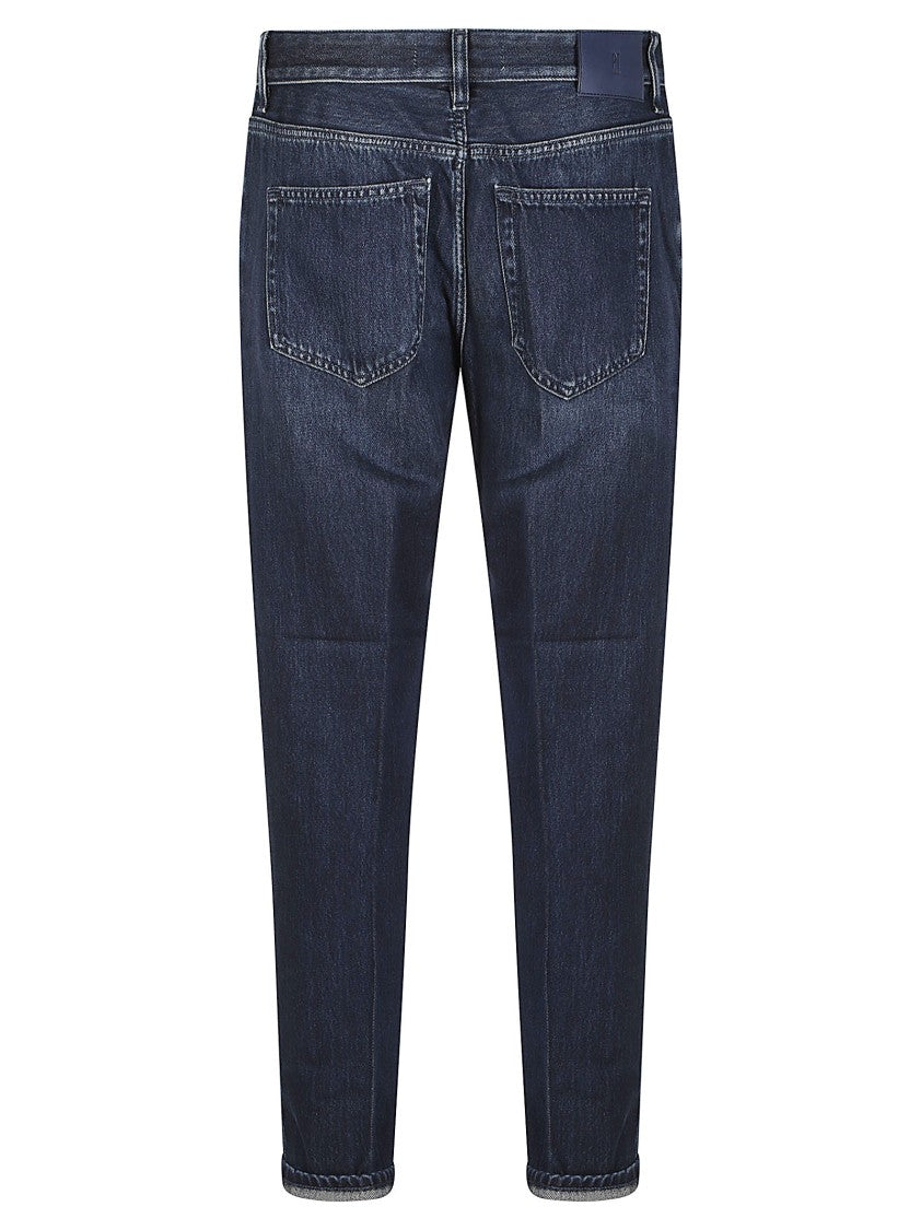 Pt Torino Reggae Slim Tapered Cotton-Blend Jeans