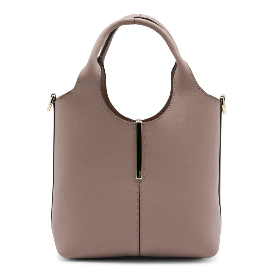 Tod's Muted Pink Leather Tote Bag