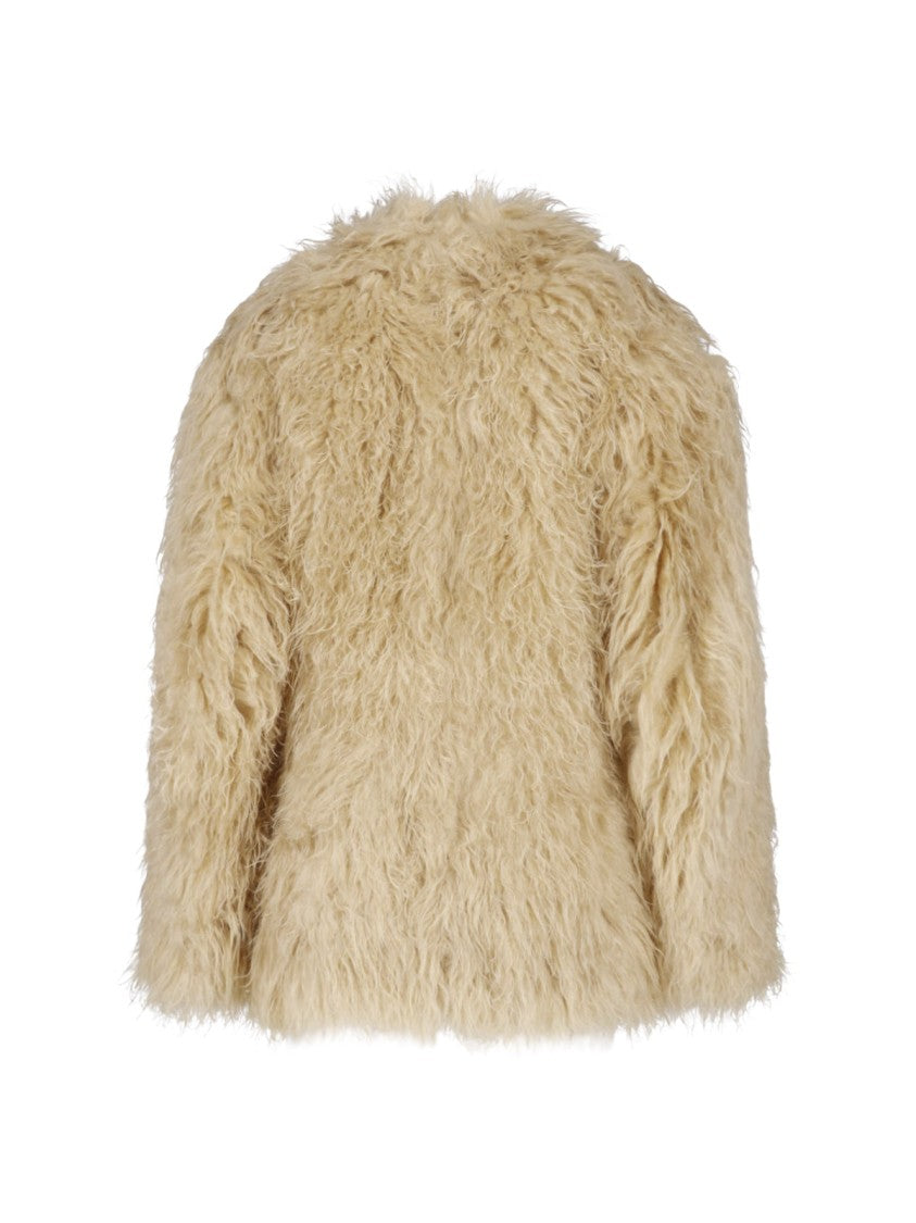 Isabel Marant Mylae Short Faux Fur Jacket