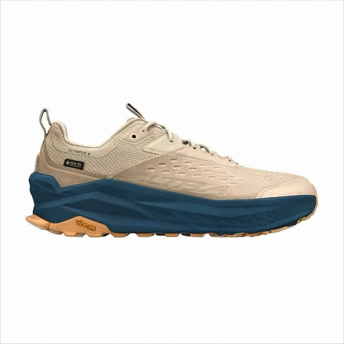 Altra Beige Leather Gore-Tex Sneakers With Rugged Outsole