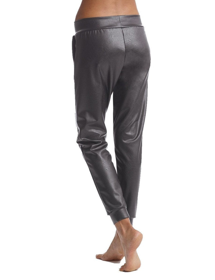 Commando Max Faux Leather Jogger - Slg45