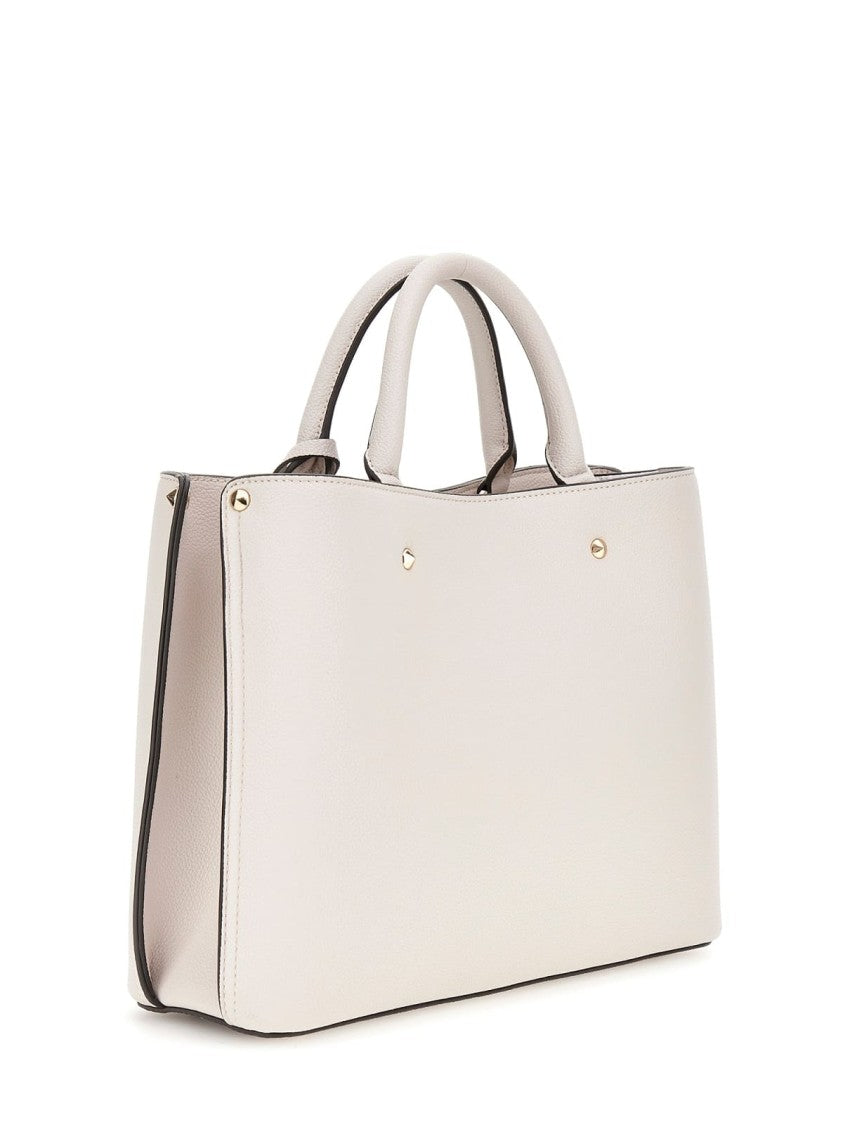 Guess Women's White Faux Leather Bag