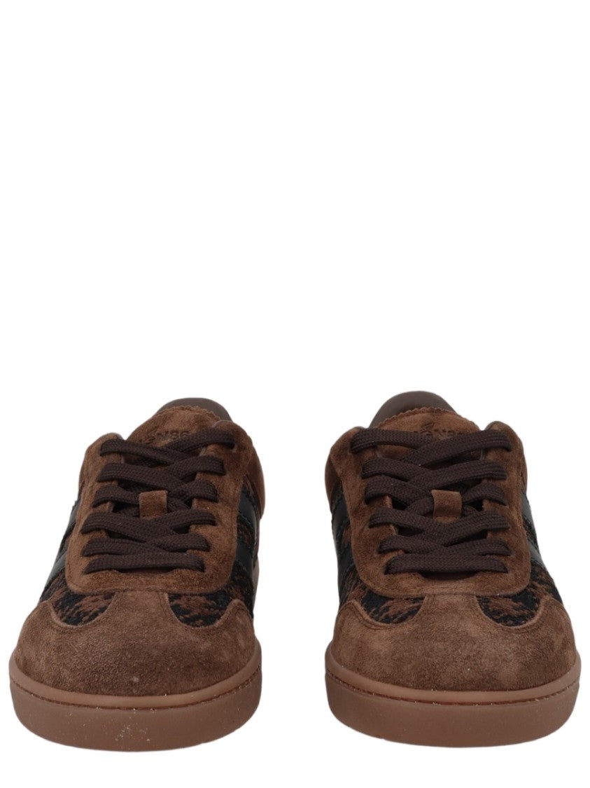 Hogan Multicolour Low-Top Calfskin Sneakers
