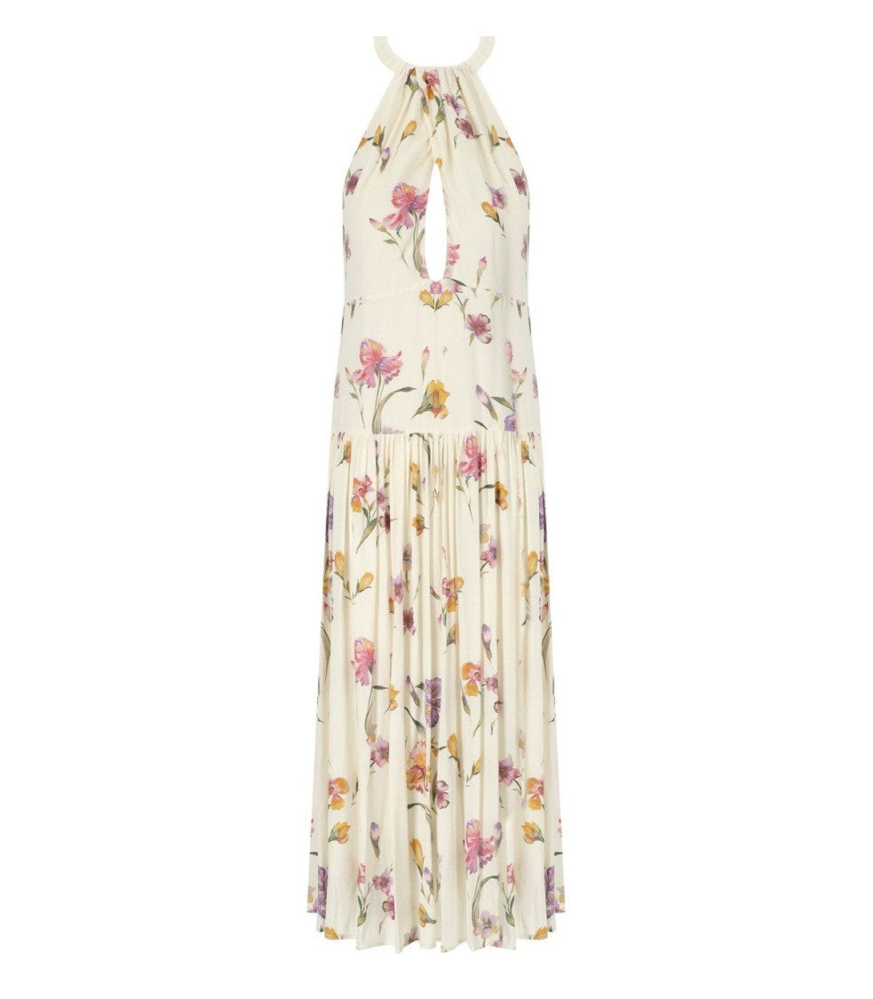 Twin-Set Madreperla Floral Long Dress