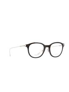 Rimowa Sleek Black Acetate Optical Frames With Metallic Accents