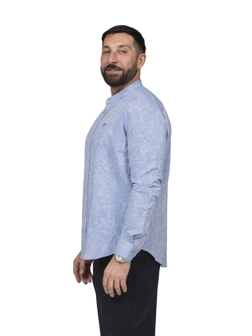 Etro Tailored Paisley Long-Sleeve Guru Shirt