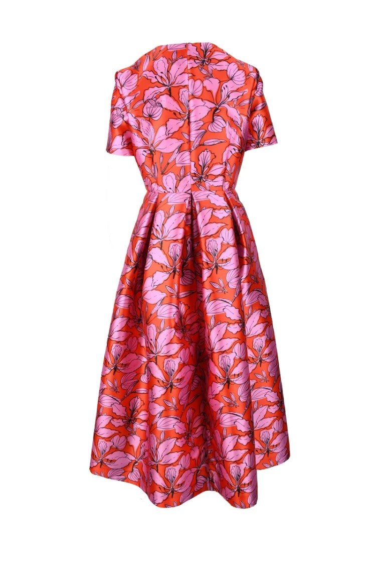 Lunatica Milano Long Dress With Pockets - Multicolor