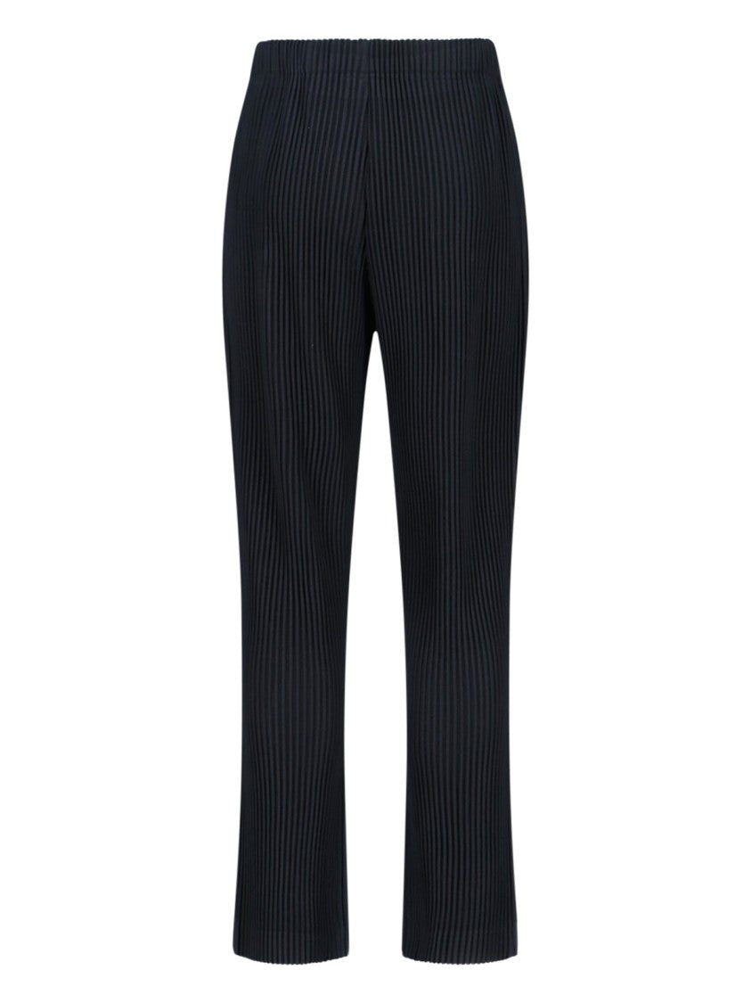 Homme Plissé Issey Miyake Pleated Pants – Black