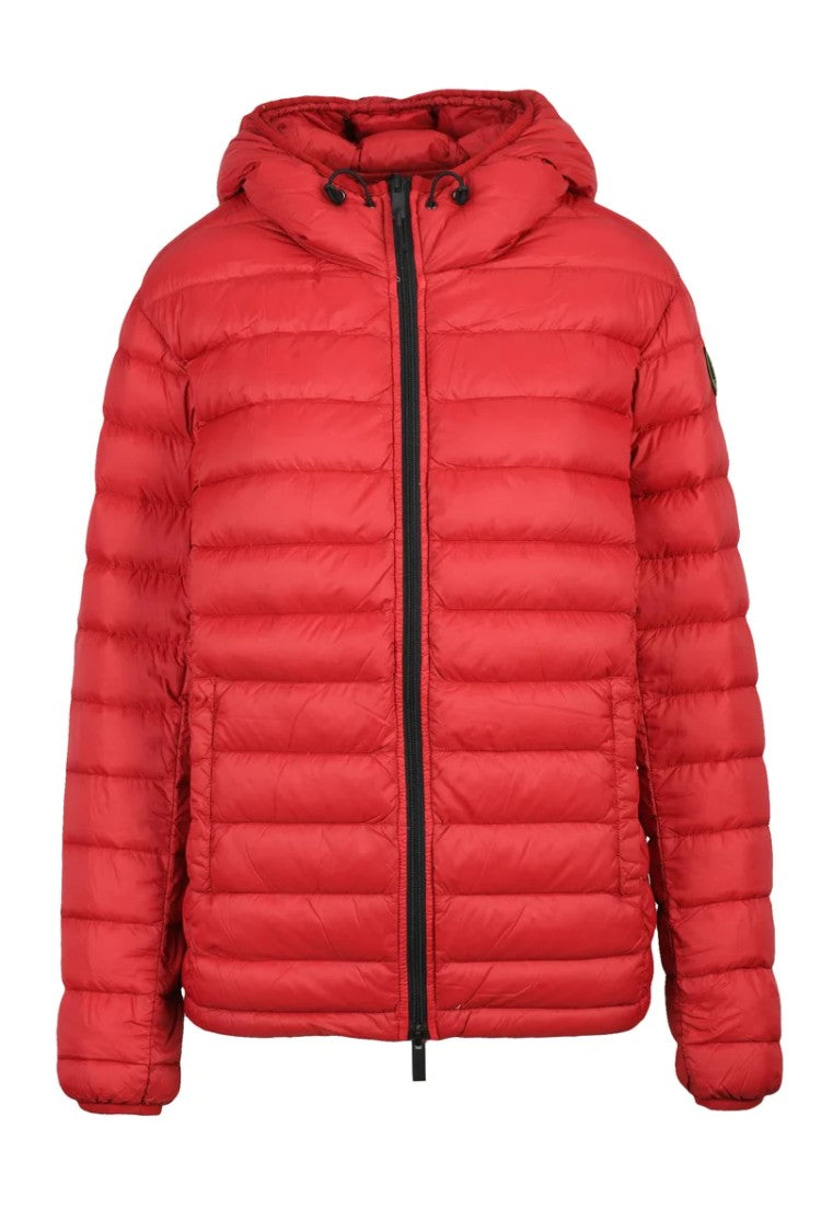 Centogrammi Down Jacket With Zip - Red