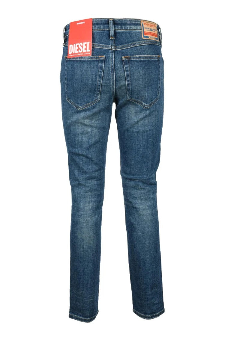 Diesel Blue Slim Fit Stretch Jeans