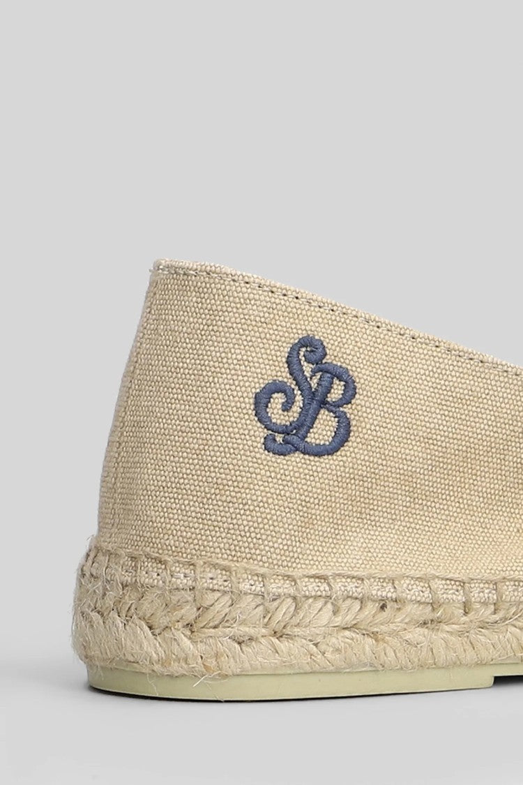 Mc2 Saint Barth Espadrillas Sandalo Miro N In Breathable Canvas