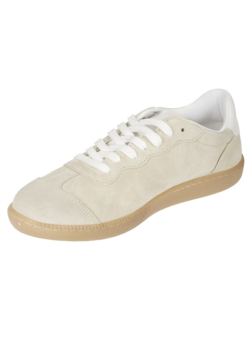 Be980 Refined Crust Leather Sneakers