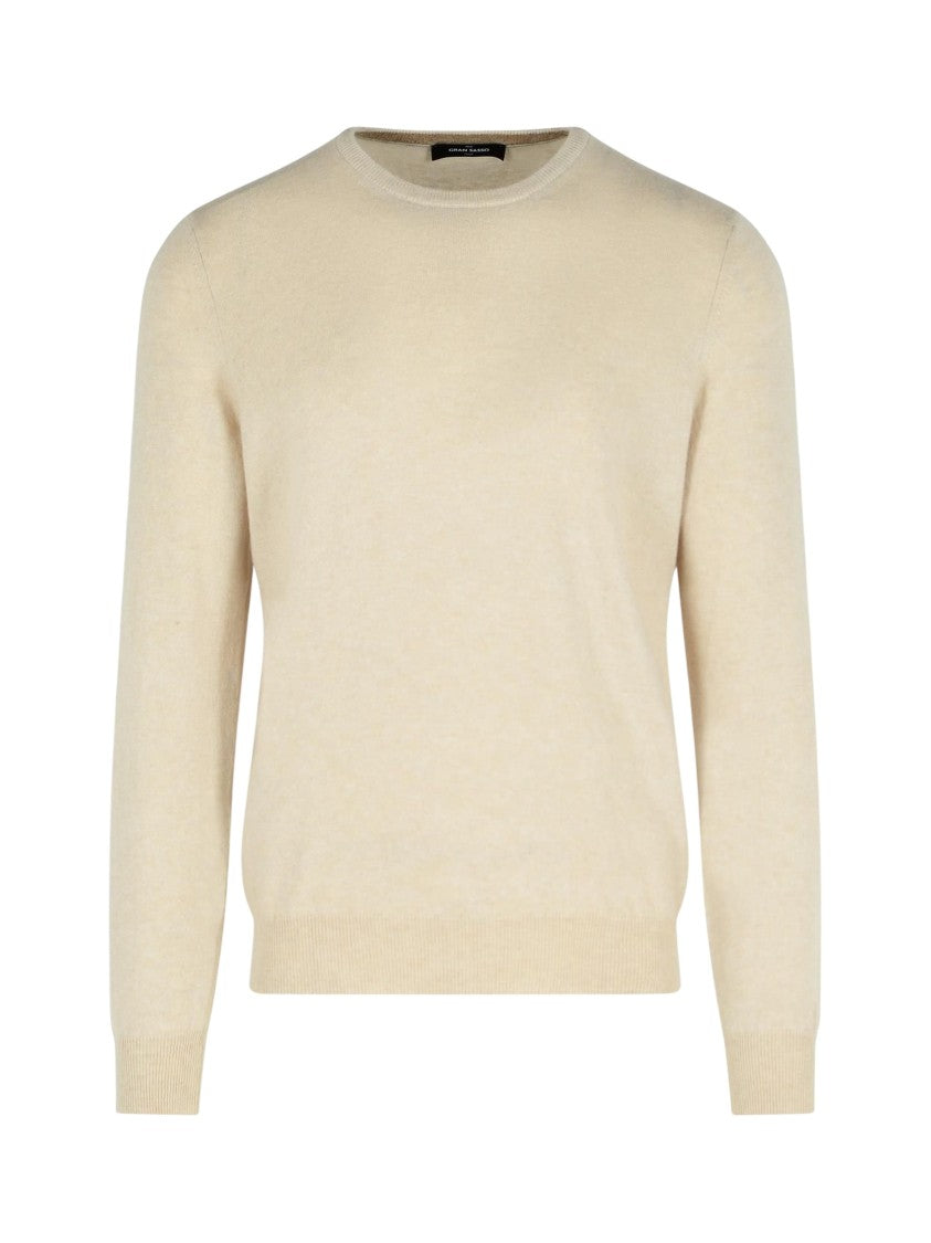 Gran Sasso Fine Ribbed Cashmere Sweater