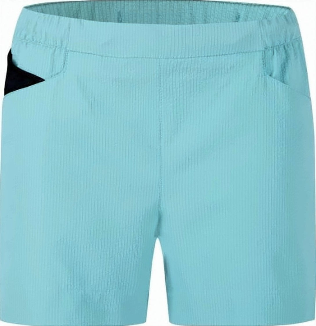 Montura Mid-Thigh Relaxed Fit Shorts With Textured Fabric