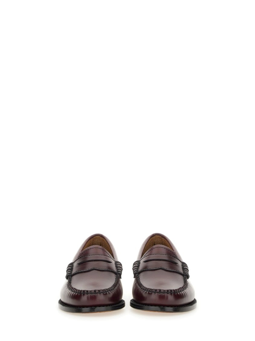 G.H. Bass Burgundy Weejun Penny Loafers