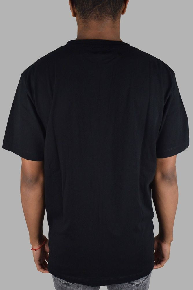 Off-White Black Crew Neck T-Shirt With Signature Logo
