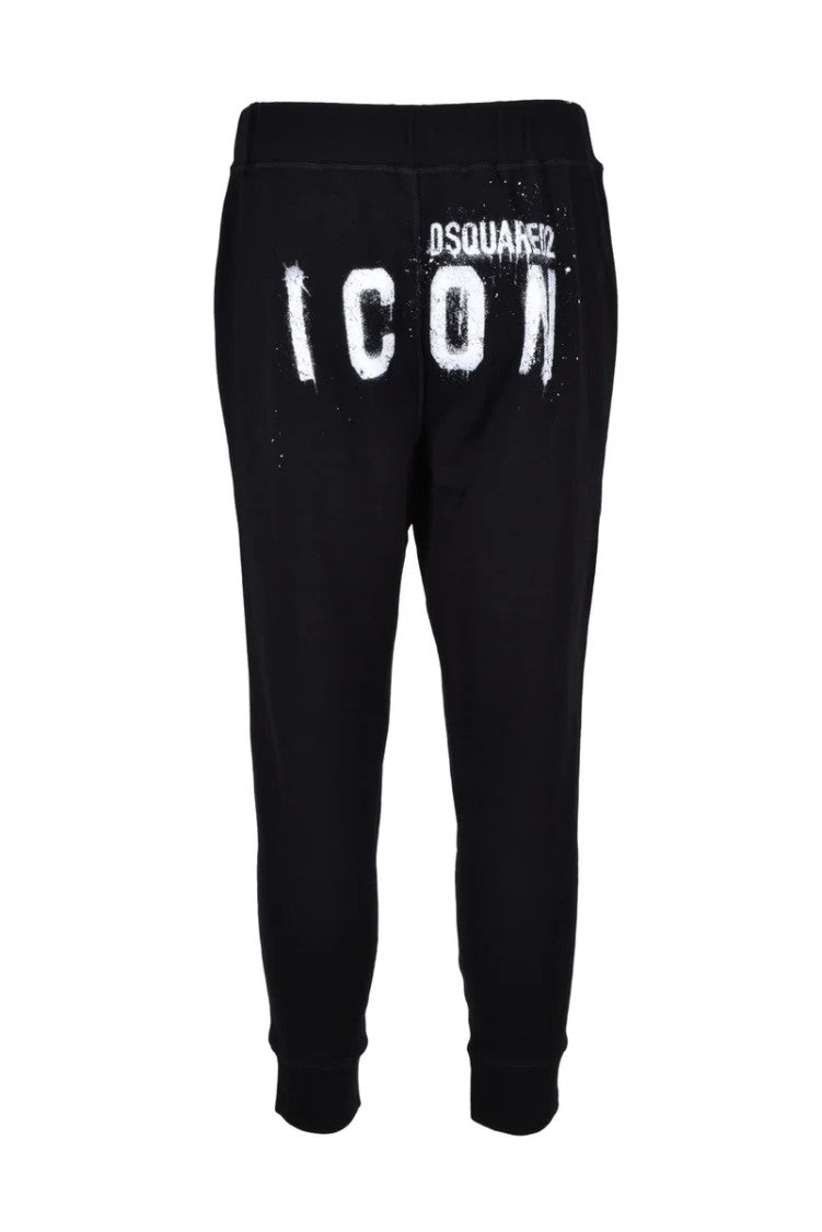 Dsquared2 Cotton Tracksuit - Black