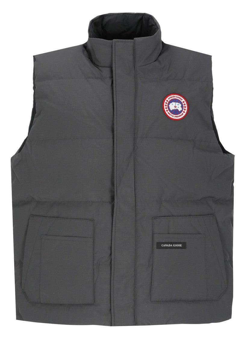 Canada Goose Grey Padded Sleeveless Vest