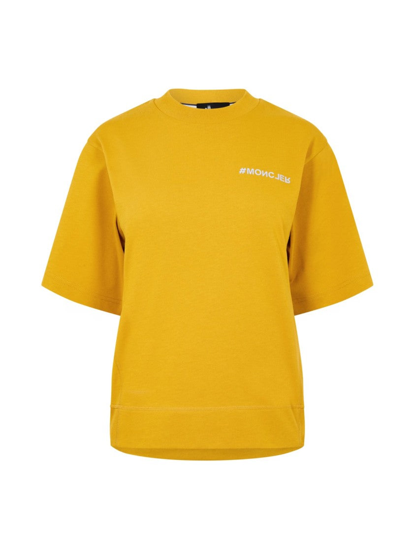 Moncler Moncler Grenoble Logo Embroidered T-Shirt