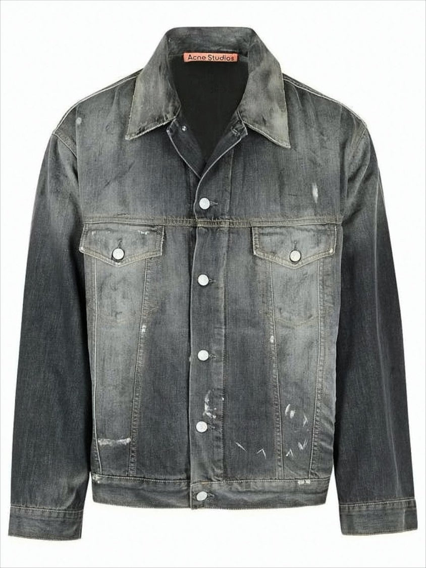 Acne Studios Vintage Black Denim Jacket