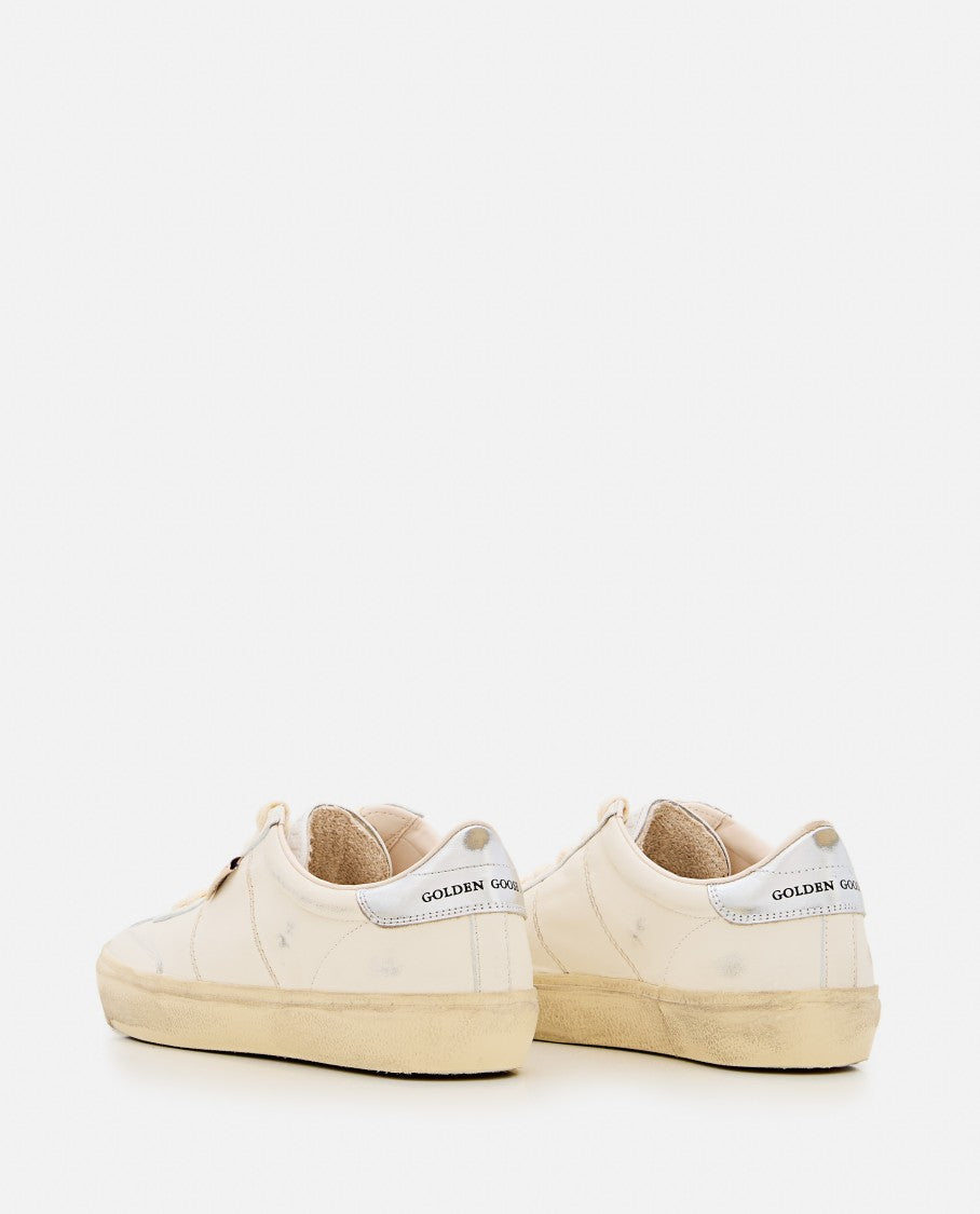 Golden Goose White Soul-Star Sneakers