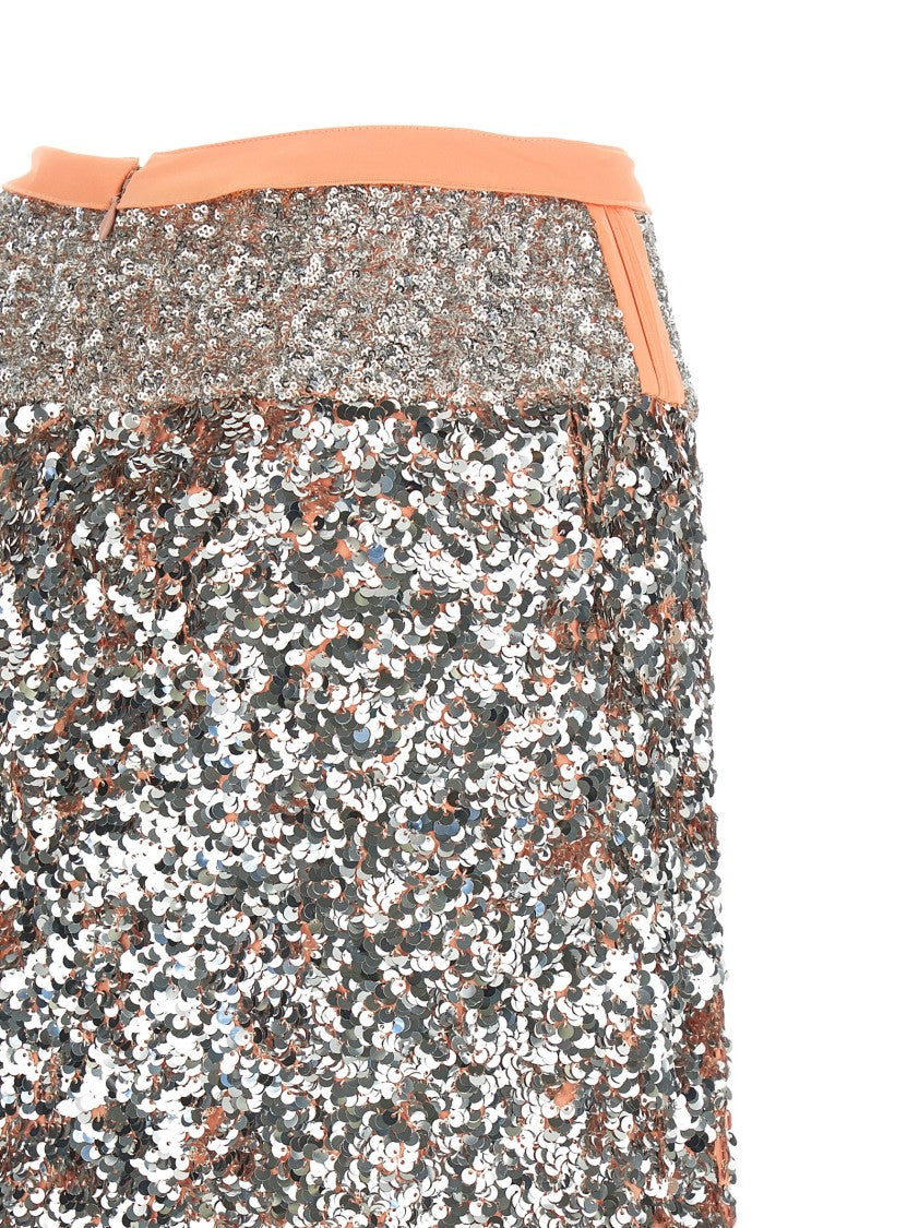 Paco Rabanne Flared Midi Skirt