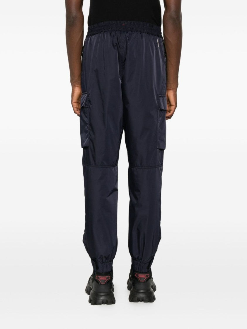 Moncler Grenoble Tailored Minimalist Trousers With Structured Waistband