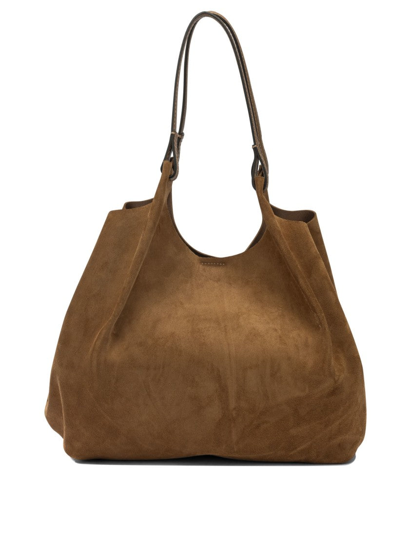 Gianni Chiarini Soft Suede Leather Shoulder Bag