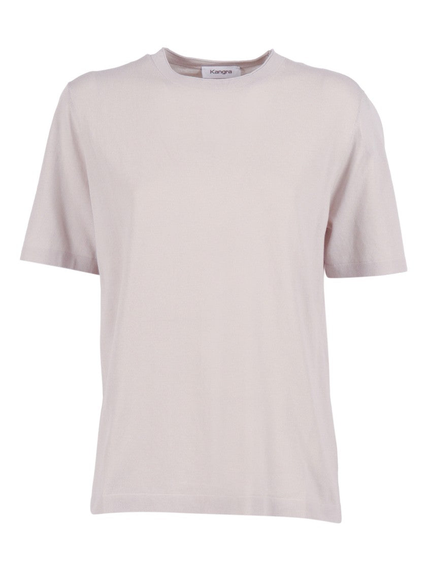 Kangra Cashmere Short Sleeve Crew Neck T-Shirt