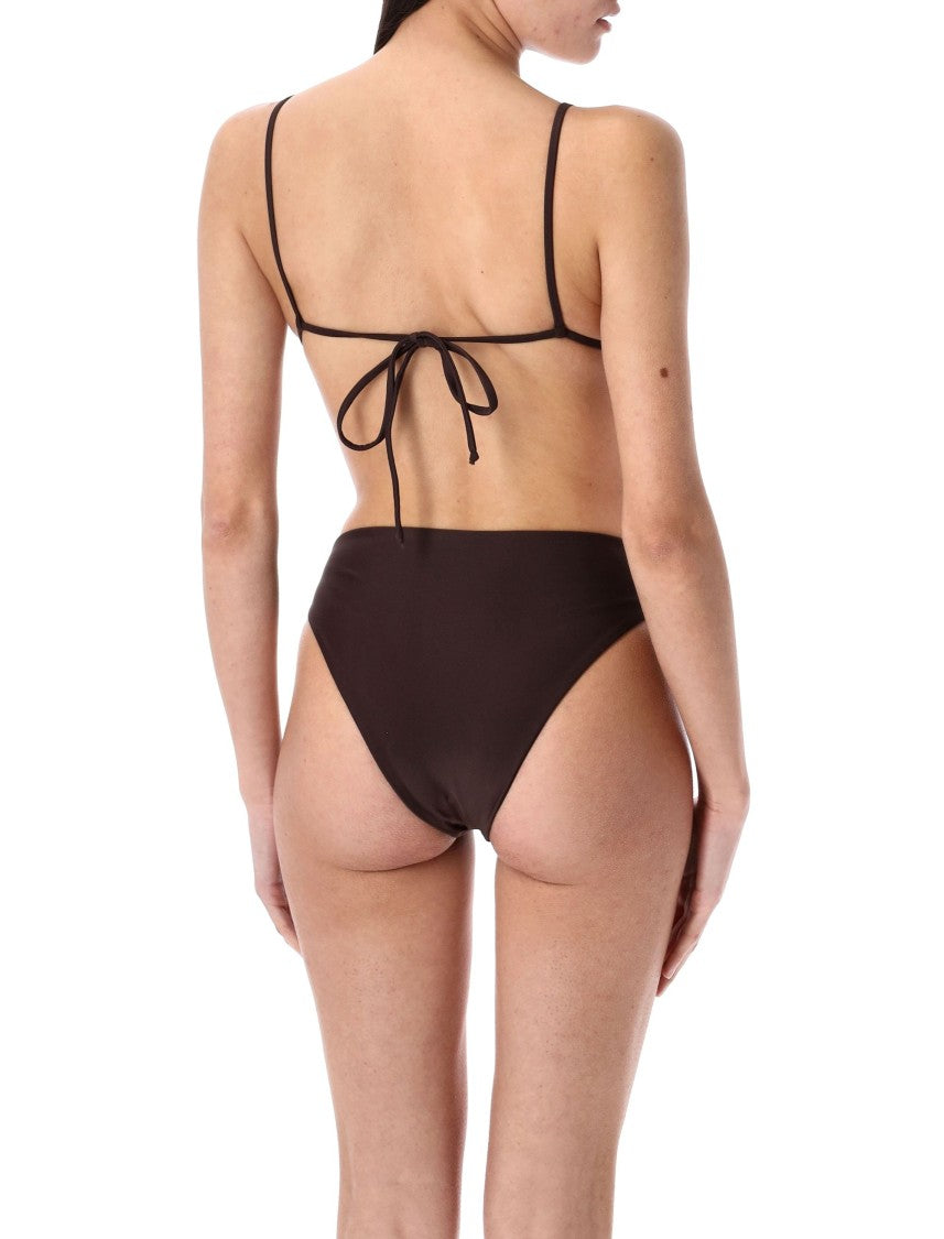 Swim By Di High-Rise One-Piece Swimwear With Front Cut-Out