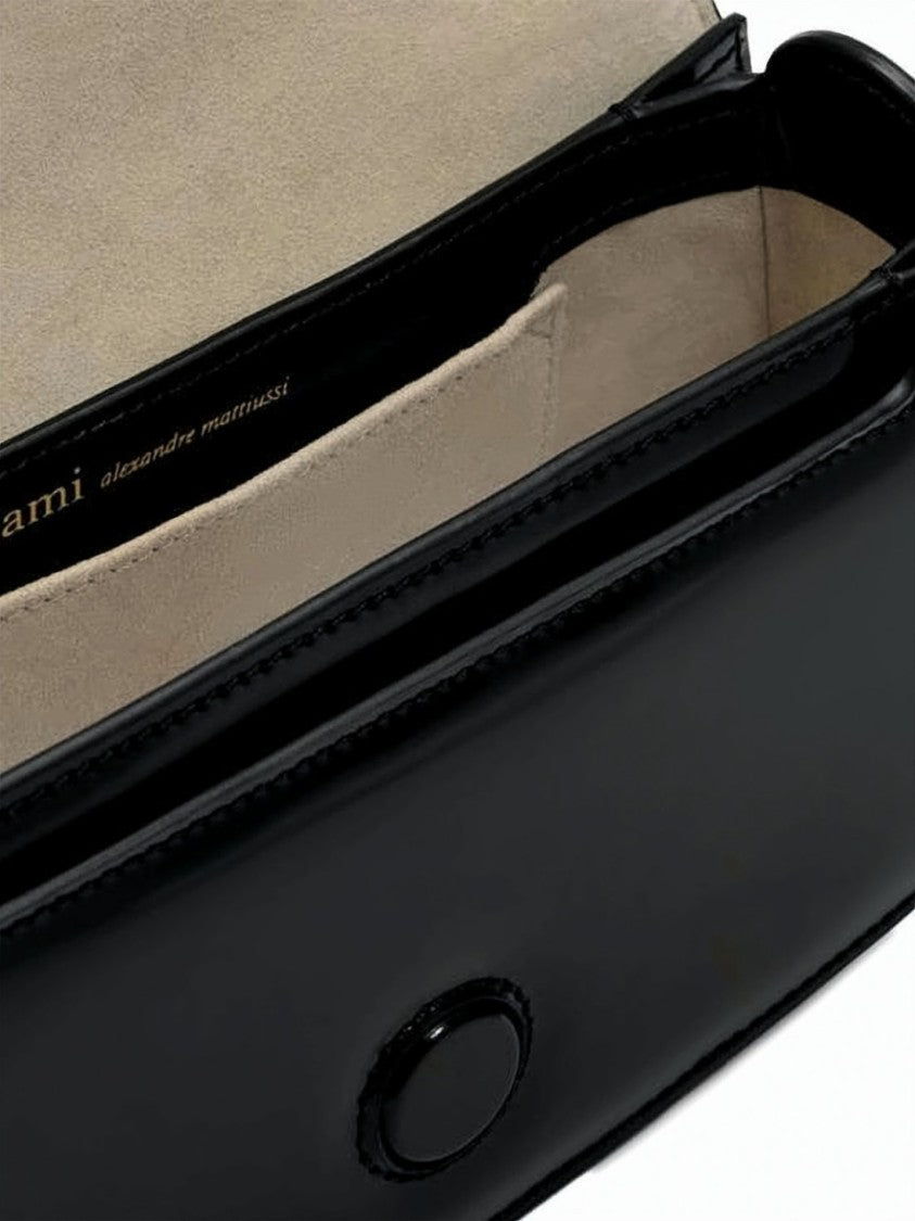 Ami Paris Rectangular Shoulder Bag