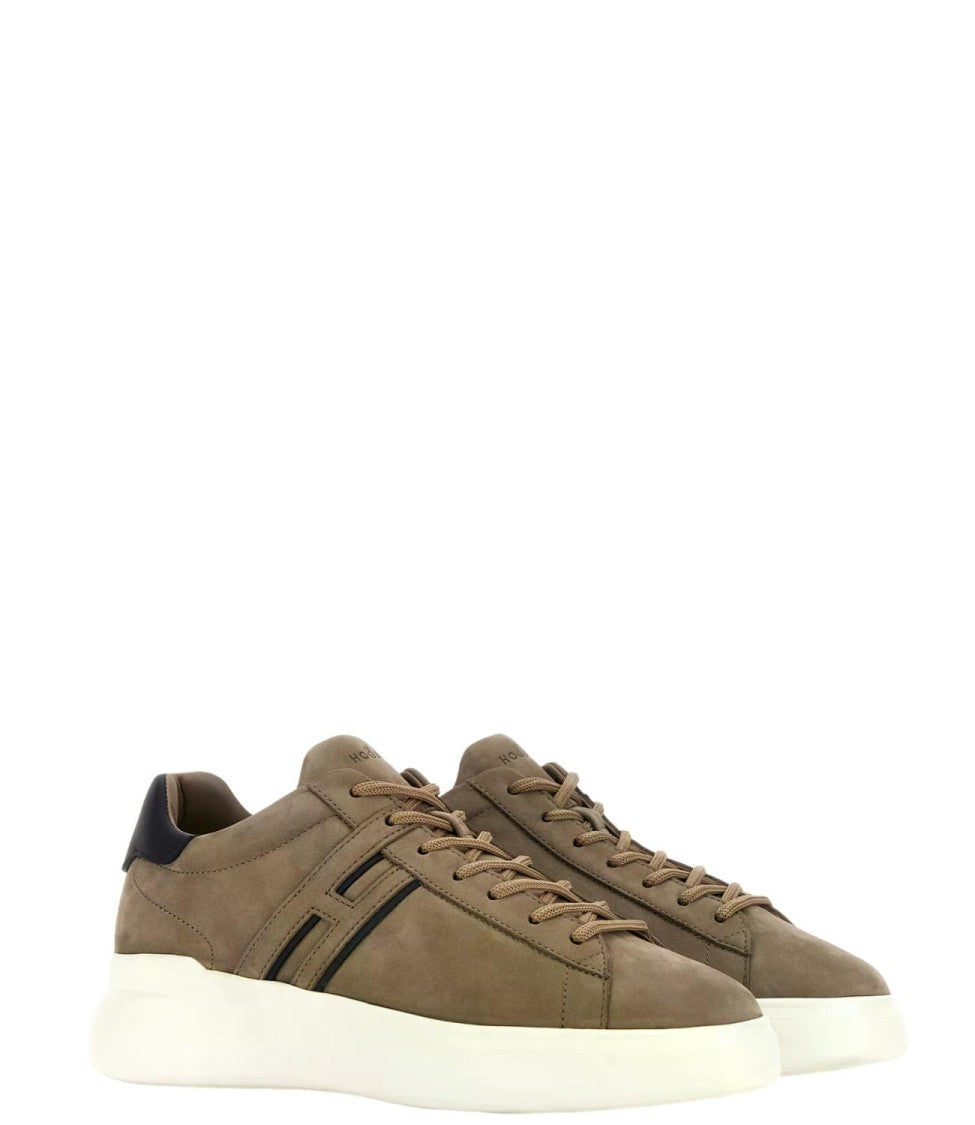 Hogan Matte Low-Top Sneakers