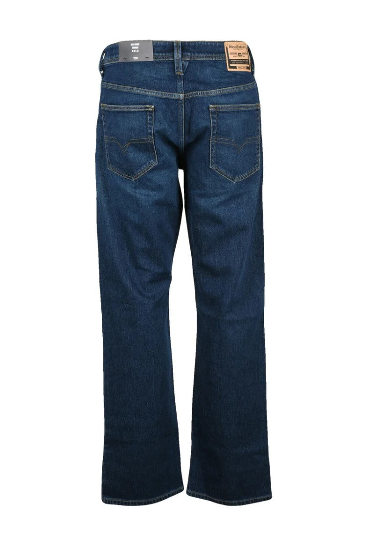 Diesel Blue 1985 Larkee Straight Cotton Elastane Jeans