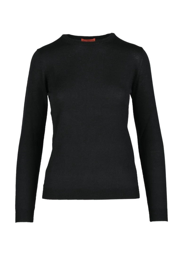 Ballantyne Wool Pullover - Black