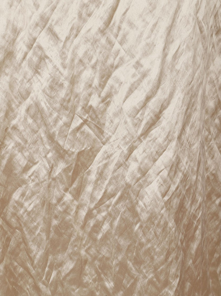 Antonelli Firenze Pencil Skirt With Crinkled Texture And Shiny Finish