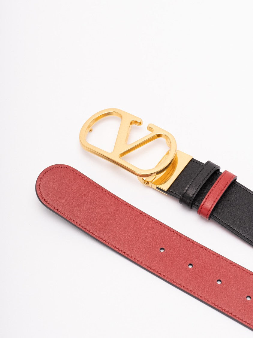 Valentino Garavani `Vlogo Signature` Reversible Belt