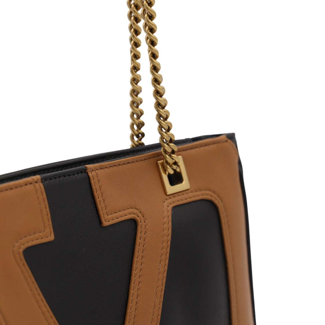 Valentino Garavani Rectangular Handbag With Oversized V-Shape Design