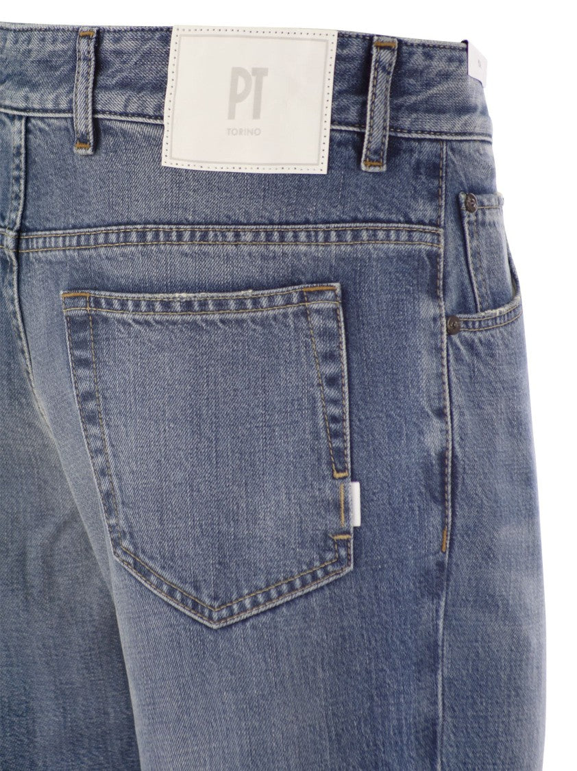 Pt Torino Rebel- Straight-Leg Jeans