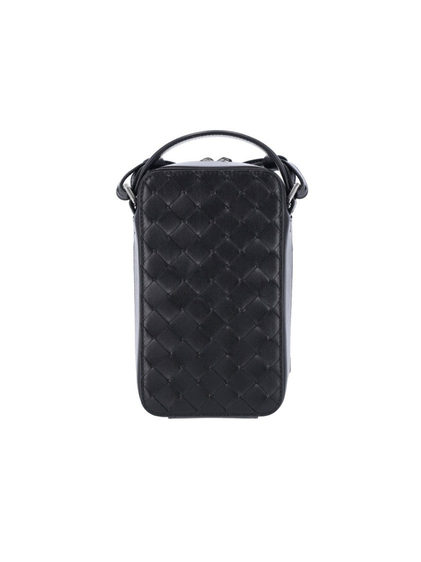 Bottega Veneta "Gataway" Smartphone Holder – Black