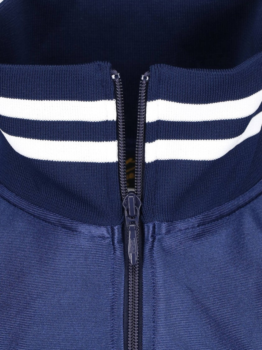 Needles Navy High Collar Butterfly Track Jacket