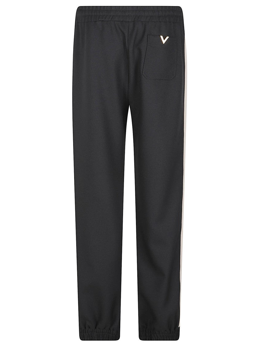 Valentino Garavani Relaxed Fit Trousers With Elastic Waistband