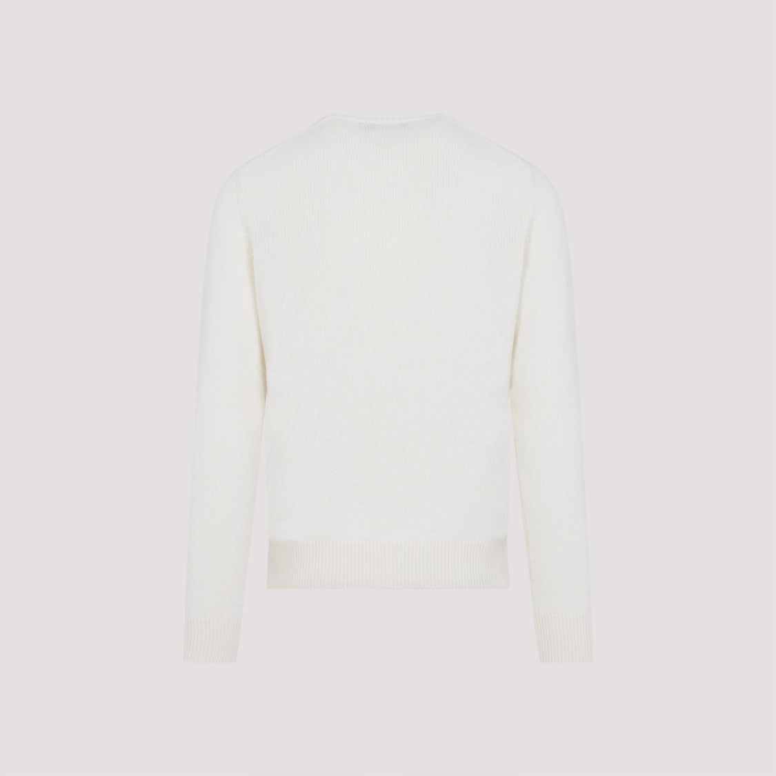 Ralph Lauren X Purple Label Classic Cream Cashmere Pullover