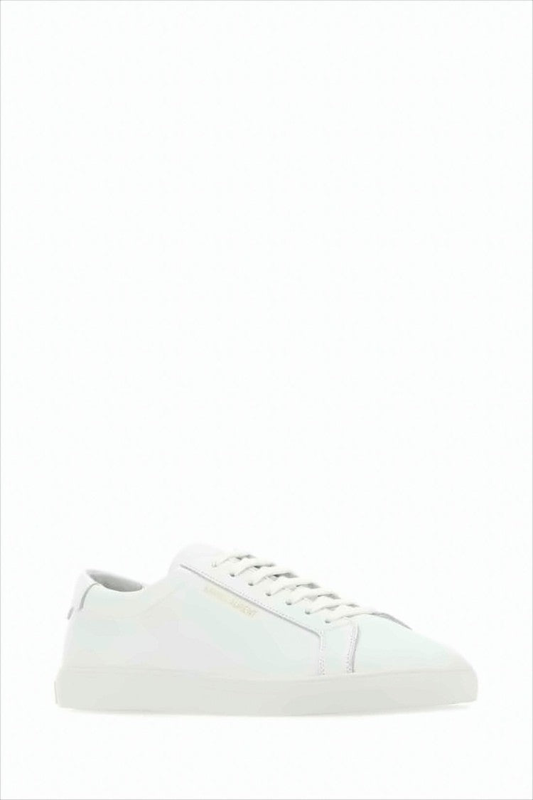Saint Laurent Low-Top Minimalist Sneakers With Smooth Leather Uppers