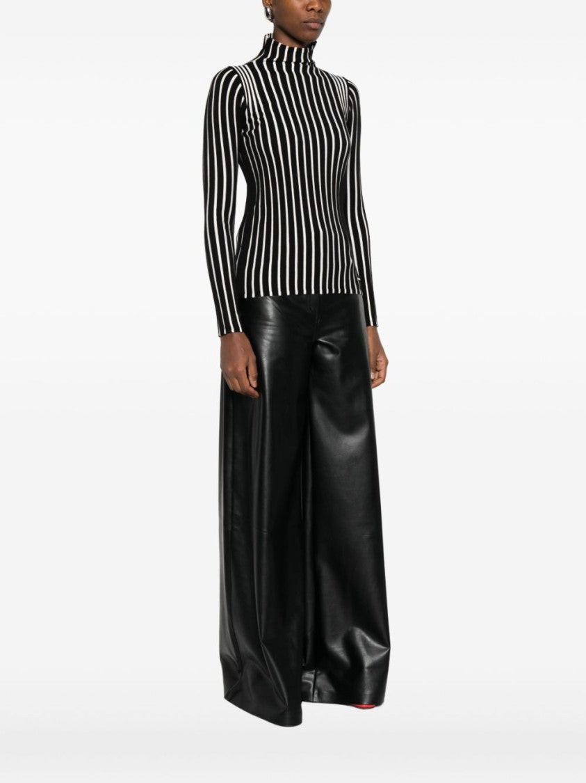 Twinset U&B Fitted Ribbed Sweater