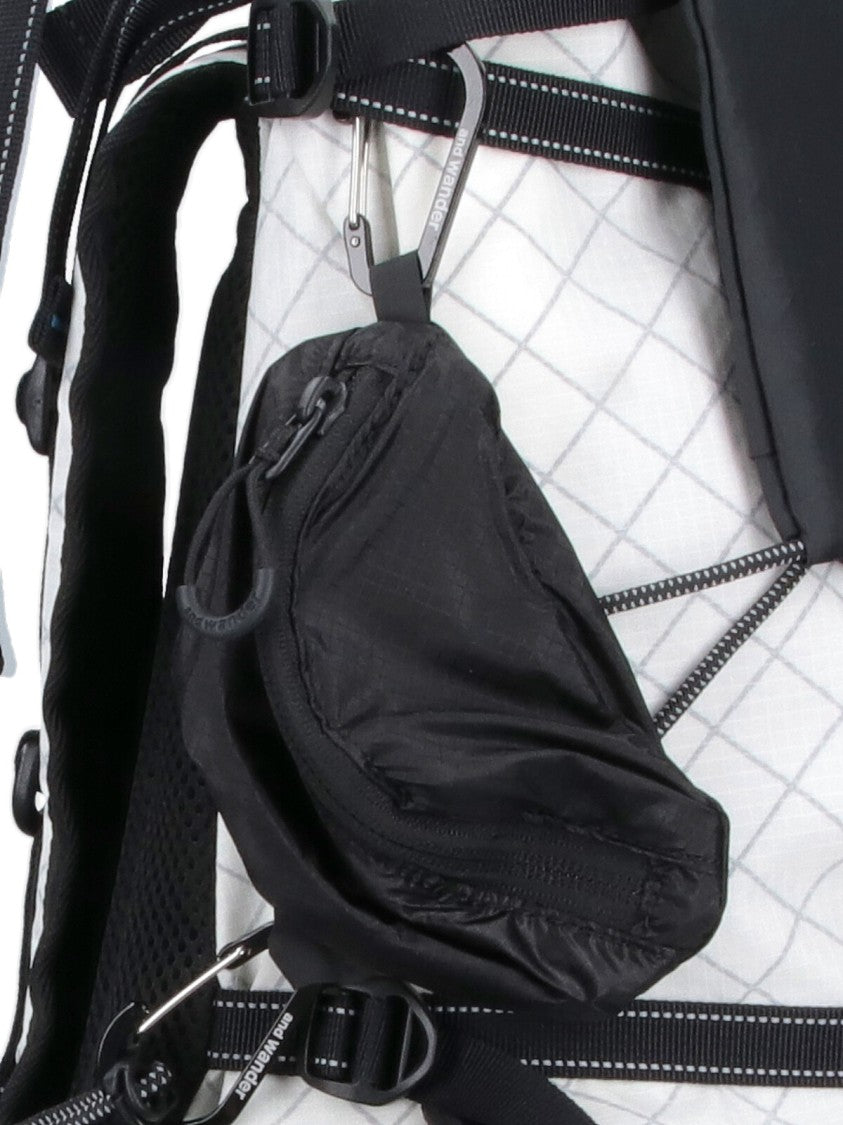 And Wander White Bag With Smooth Texture