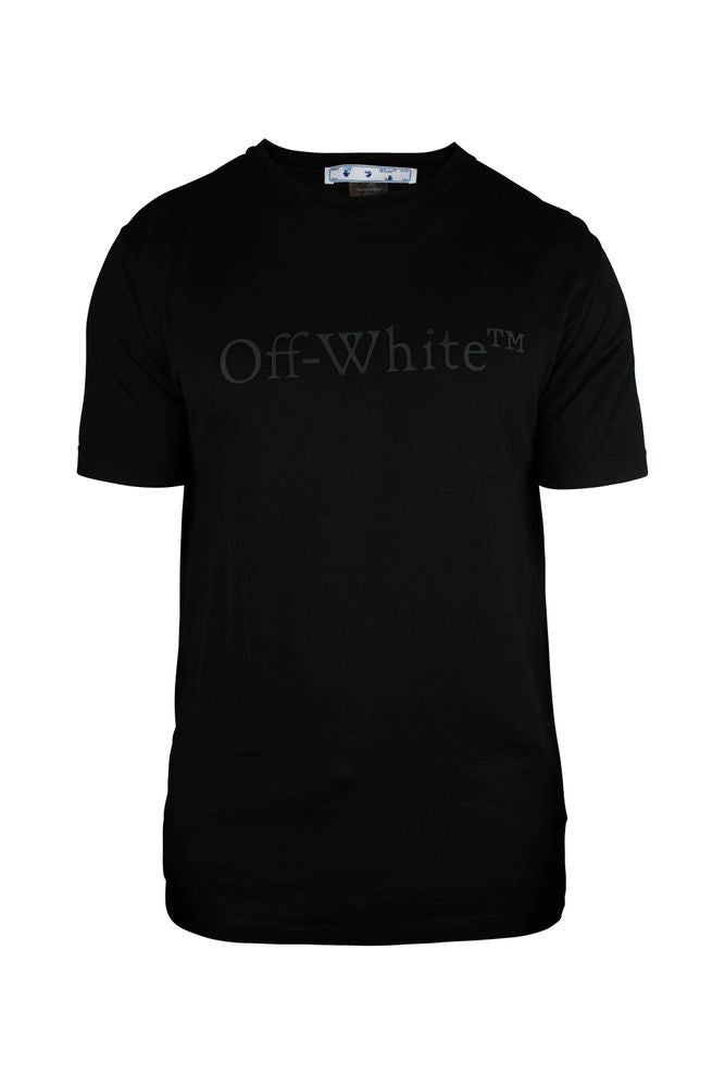 Off-White Embossed Logo Black Off-White T-Shirt