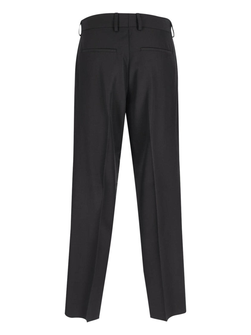 Fendi Wool-Blend Pants – Black