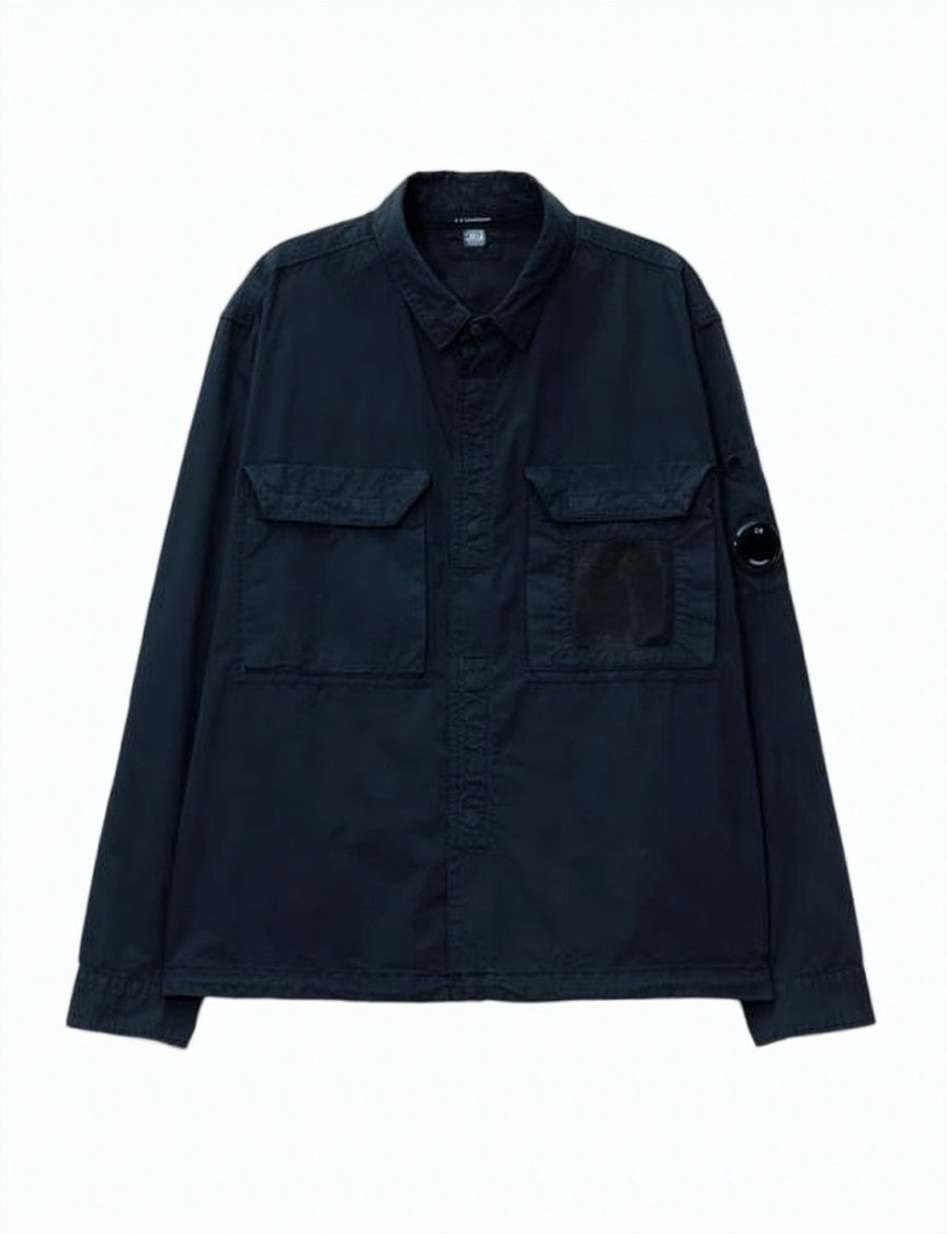 C.P. Company Structured Long-Sleeve Shirt With Utility Pockets